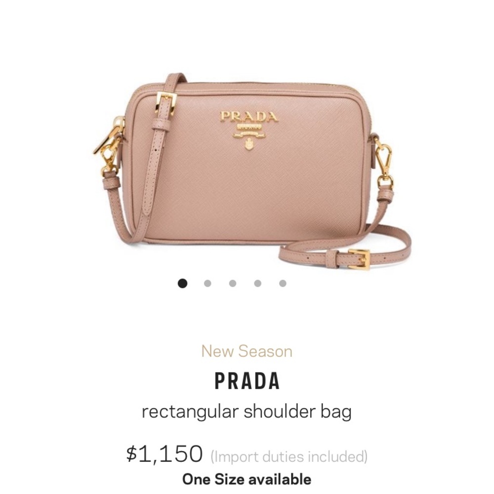 Prada saffiano leather bag